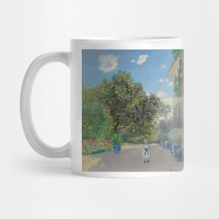 The Artist's House at Argenteuil by Claude Monet Mug